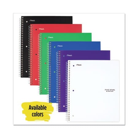 Mead Products NOTEBOOK, NOTEBOOK, 5S, 5SUB 51016